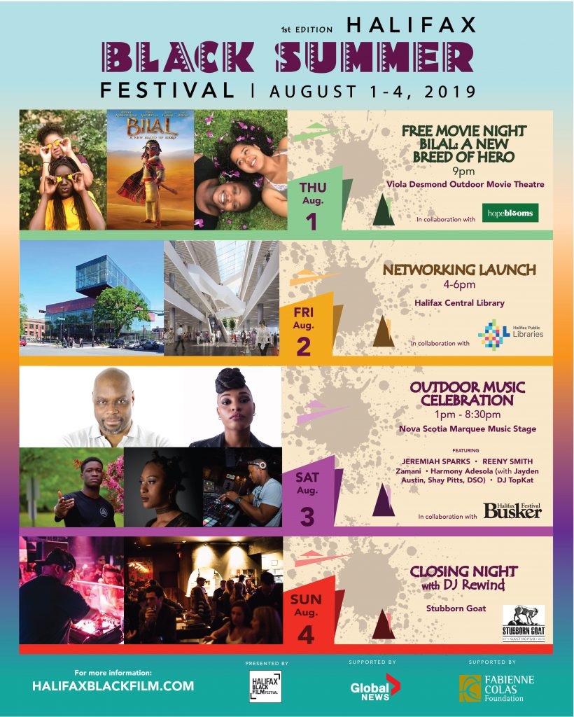 Halifax Black Summer Festival Halifax Black Film Festival